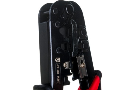 Пресс-клещи для RJ разъемов КВТ JT-02 84626