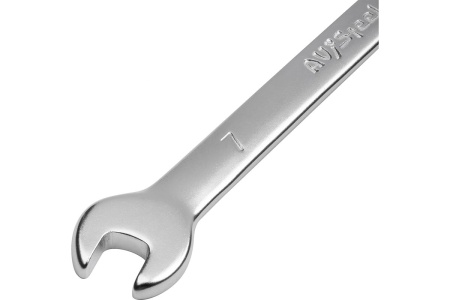 Комбинированный ключ с трещоткой 7мм AV Steel  AV-315007