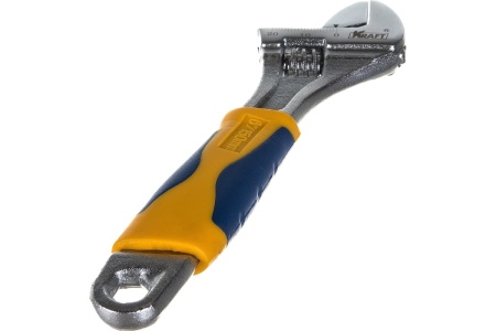 Разводной ключ с двухкомпонентной рукояткой KRAFT 150мм KT 700588 Разводной ключ с двухкомпонентной рукояткой KRAFT 150мм KT 700588