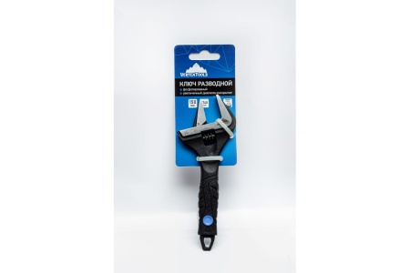 Разводной ключ vertextools 150 мм, увеличенный диапазон раскрытия 2110-150-150