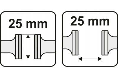 Ручные тиски YATO 25 мм, L-125 мм YT-65080