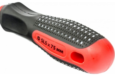 Отвертка SL5,0х75 мм MATRIX Fusion Anti slip 11417