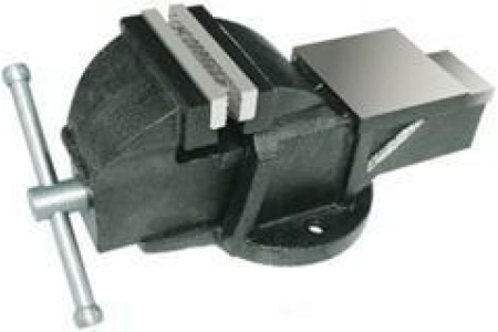 Слесарные тиски CNIC 125 мм 5" неповоротные, массивные, с наковальней LT83105 50844