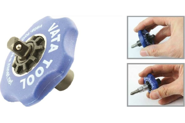 Микротрещотка для бит VATA 1/4" 49801-3 Микротрещотка для бит VATA 1/4" 49801-3