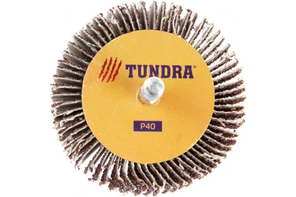 Круг лепестковый радиальный (60х30х6 мм; Р40) TUNDRA 1875465