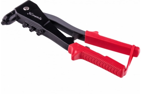 Заклепочник литой, 260 мм, заклепки 2,4-3,2-4,0-4,8 мм MATRIX 40551