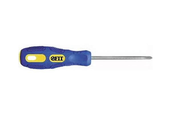 Крестовая отвертка Профи 5х100мм РН1 FIT HQ 55506