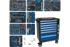 Набор инструментов KING TONY BOARD в чёрной тележке, 325 предметов 9G35-325MRV Набор инструментов KING TONY BOARD в чёрной тележке, 325 предметов 9G35-325MRV