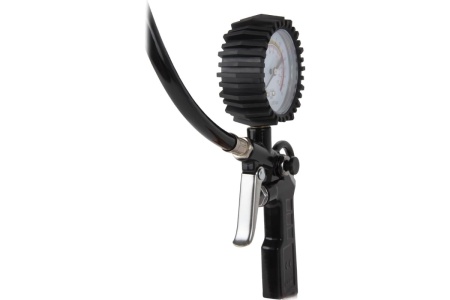 Пистолет для подкачки шин с аналоговым манометром Optimus 63 мм, 8 бар OPT-PI1020