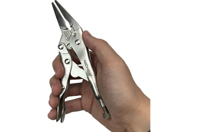 Клещи NICHER фиксирующие с длинными носами 6" 16L0202-01C-NR