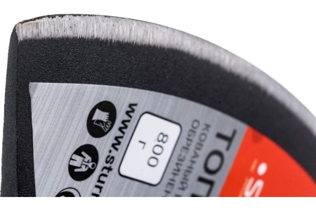 Топор Sturm 800 г полностью обрезиненная рукоятка 1015-06-FR0800