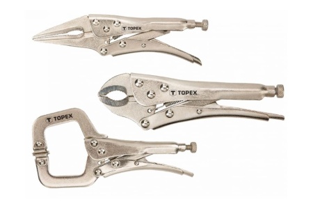 Зажимные клещи TOPEX 3 шт. 32D470