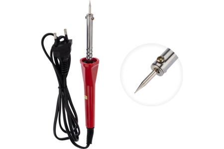 Паяльник PROconnect с керамическим нагревателем, долговечное жало, 230V/30 Вт 12-0122-4