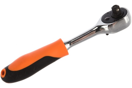 Рукоятка трещоточная 1/4д.DR, 48 зубцов, 140 мм Ombra 55765