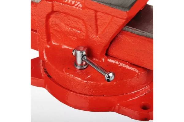 Слесарные тиски ЕРМАК с поворотным механизмом, 100 мм 668-009