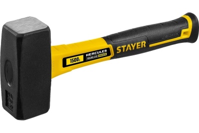 Кувалда STAYER Hercules 1,5 кг с фиберглассовой рукояткой 20052-15_z01