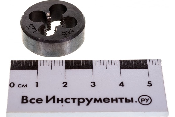 Метрическая плашка 8х1,25 мм FIT 70825