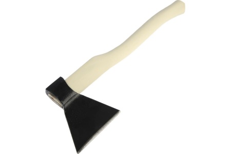 Кованый топор TUNDRA деревянное топорище Б4, 1400 г, порошковое покрытие 7660753