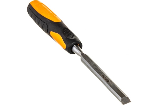 Стамеска-долото 12 мм 2 компонентная усиленная рукоятка CrV Вихрь 73/2/7/2