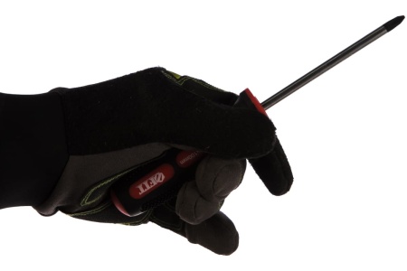 Отвертка с противоскользящими вставками CrV 6х100 РН2 FIT 55114