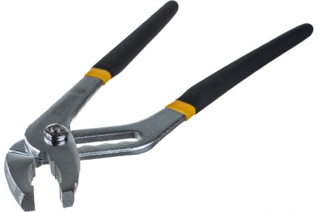 Переставные, хромированные клещи, закаленная сталь С55, двойная обливка ручек, 250мм, Stayer Master 22035-10-25_z01