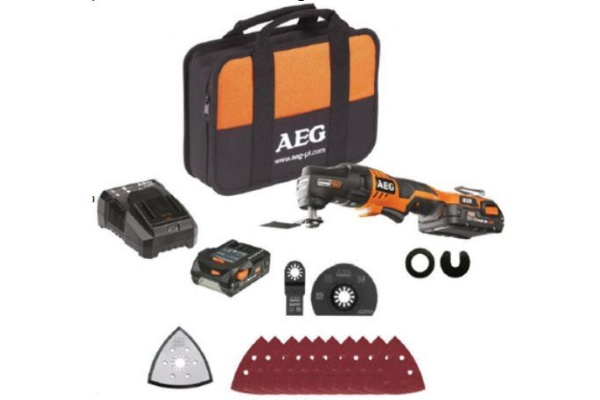 Аккумуляторный многофункциональный инструмент AEG OMNI 18C LI-152BKIT1 440644