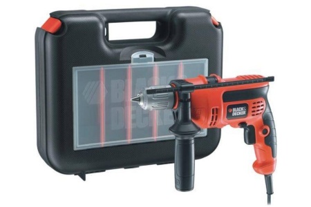 Ударная дрель Black+DECKER KR 554 CRESK