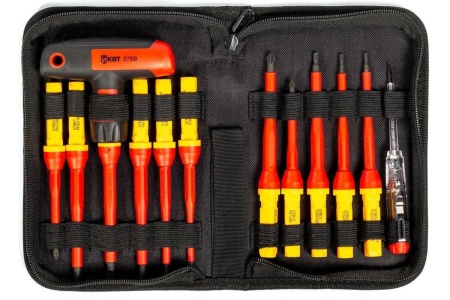 Набор диэлектрических отверток КВТ Профи НИО-4412-Т 87128