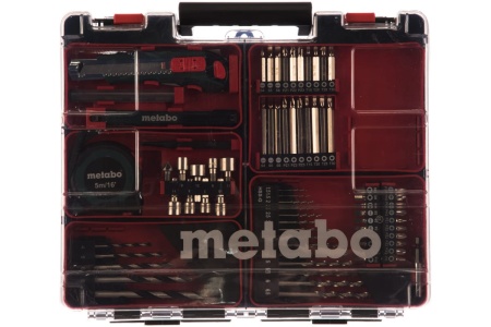 Аккумуляторный винтоверт Metabo BS 18 с набором оснастки 602207880