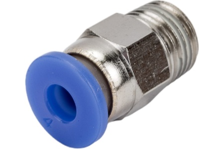 Фитинг для пластиковых трубок (4 мм; 1/8М) ROCKFORCE RF-SPC04-01