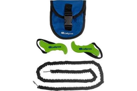 Ручная цепная пила, 1000 мм + чехол кобура СИБРТЕХ 23041