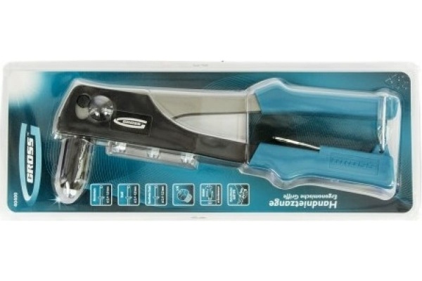 Заклёпочник 258 мм заклёпки 2,4-4,8 мм GROSS 40400