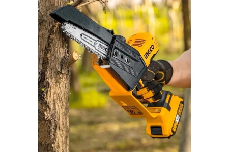 Цепная аккумуляторная мини-пила INGCO INDUSTRIAL 20 В CGSLI2068