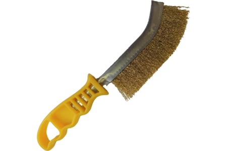 Универсальная ручная щетка OSBORN 265x140, ворс гофр латунь 0,30 462.591-0008