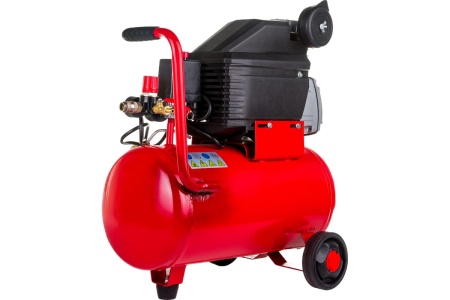 Поршневой компрессор Сорокин 8атм, 1,5кВт, 220В, 200 л/мин, горизонтальный ресивер 24л 13.1