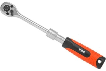 Трещотка STARTUL PRO 1/4", 72 зуба, 165-215 мм PRO-47014
