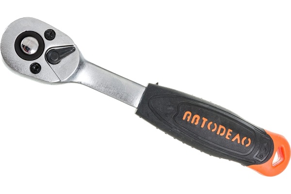 Трещотка с квадратом 1/4 72 зубца, L=150mm, 5град АвтоDело 39744 12273