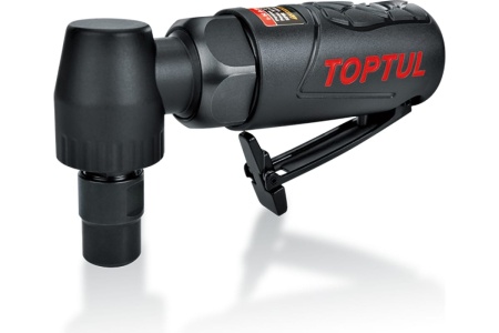 Зачистная пневматическая угловая машинка TOPTUL мини 1/4", 6 мм, 18000 об/мин KASD0818