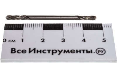 Сверло по металлу двустороннее (2 шт; 2.5 мм) ПРАКТИКА 037-749