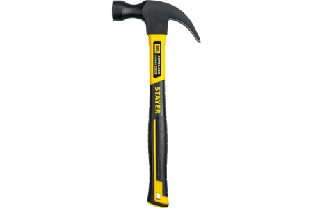 Молоток-гвоздодер Stayer "Fiberglass", 680г, Professional 2026_z02