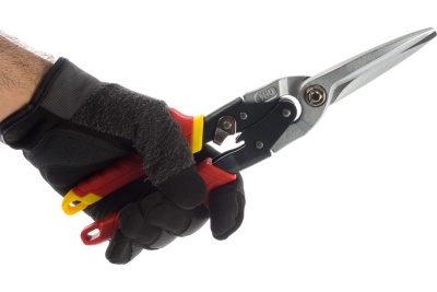 Длинные прямые ножницы по металлу Milwaukee NEW 48224537
