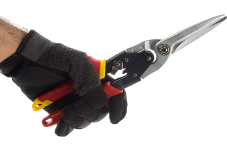 Длинные прямые ножницы по металлу Milwaukee NEW 48224537