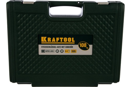 Набор торцовых головок SUPER LOCK 108 предметов KRAFTOOL EXPERT QUALITAT 27888-H108_z02