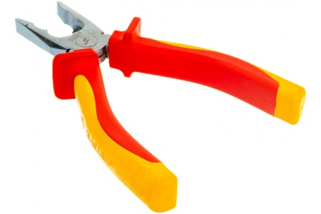 Диэлектрические комбинированные плоскогубцы до1000В, 160мм Зубр ЭКСПЕРТ ЭЛЕКТРОМОНТАЖНИК 22145-1-16