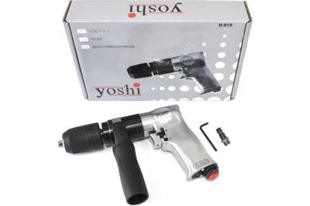 Пневмодрель с быстрозажимным патроном 13 мм Yoshi МБ000014473