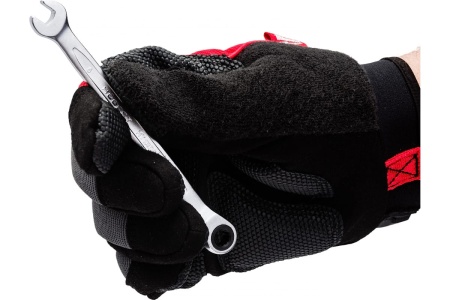 Комбинированный ключ HOEGERT TECHNIK трещоточный 6 мм, 72T, сталь CrV HT1R006