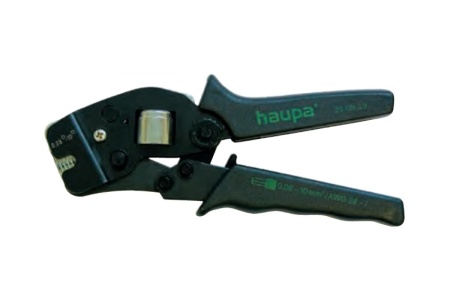 Обжимной инструмент для концевых гильз 0,08-10 мм2 HAUPA 210819