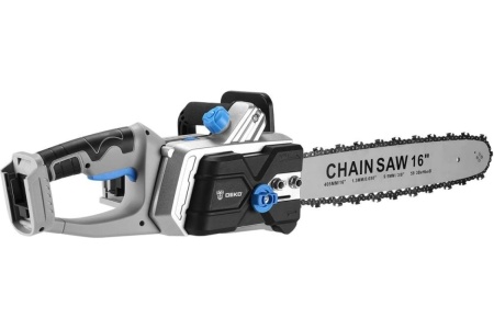 Цепная аккумуляторная пила DEKO dkchs 40 pro в кейсе, 2x20 в, 2x4.0 ач, 2 зарядных устройства 3638 063-4357