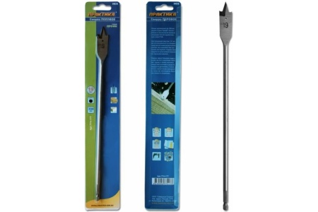 Сверло перовое по дереву (19х300 мм) ПРАКТИКА 774-177 Сверло перовое по дереву (19х300 мм) ПРАКТИКА 774-177