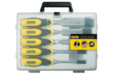 Набор стамесок 5 шт Stanley DYNAGRIP 2-16-888